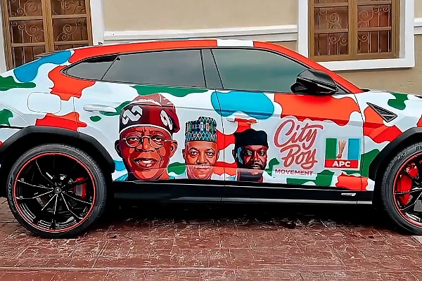 Cubana Chief Priest Supports Tinubu’s Re-election Bid With Branded Lamborghini, M-Hero 917 Luxury SUVs - autojosh 