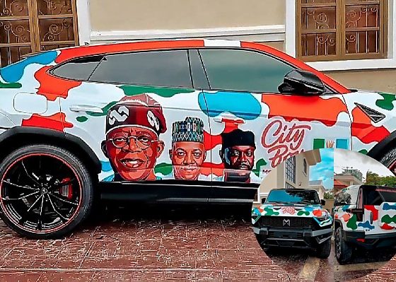 Cubana Chief Priest Supports Tinubu’s Re-election Bid With Branded Lamborghini, M-Hero 917 Luxury SUVs - autojosh