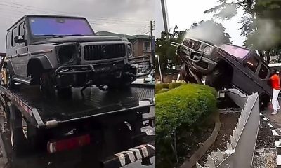 Lagos-based Repair Shop, Bebex, Set To Give G-Wagon That Crashed At Eko Hotel Roundabout Another Life - autojosh