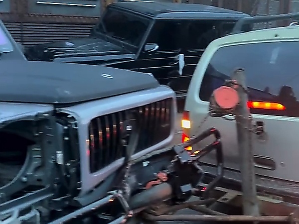 Lagos-based Repair Shop, Bebex, Set To Give G-Wagon That Crashed At Eko Hotel Roundabout Another Life - autojosh