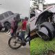 No Casualties Reported As Mercedes-Benz G-Class Collides With A Barrier At Eko Hotel Roundabout - autojosh