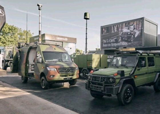 Mercedes-Benz, TYTAN To Develop Counter-drone Platforms Built On The G-Class And Sprinter - autojosh