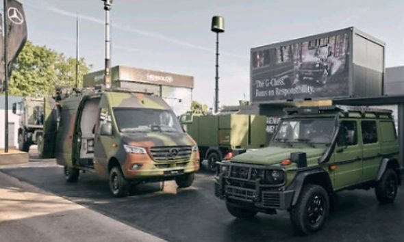 Mercedes-Benz, TYTAN To Develop Counter-drone Platforms Built On The G-Class And Sprinter - autojosh