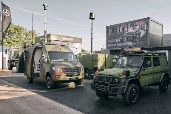 Mercedes-Benz, TYTAN To Develop Counter-drone Platforms Built On The G-Class And Sprinter - autojosh
