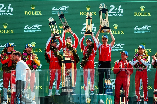 After 24-hour Non-stop Race, Toyota Outlasts Ferrari And BMW To Win 24 Hours of Le Mans - autojosh