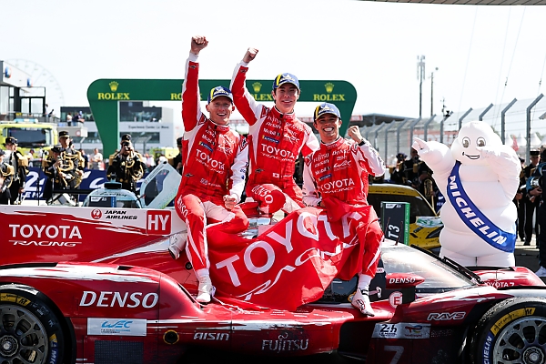 After 24-hour Non-stop Race, Toyota Outlasts Ferrari And BMW To Win 24 Hours of Le Mans - autojosh
