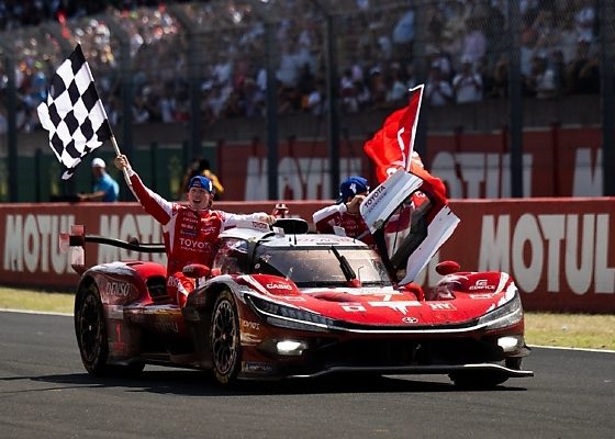After 24-hour Non-stop Race, Toyota Outlasts Ferrari And BMW To Win 24 Hours of Le Mans - autojosh