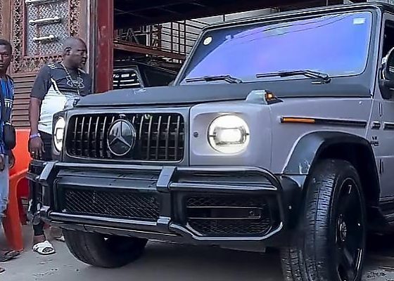 From Wreckage To Luxury: Bebex Restores The G-Wagon That Crashed At Eko Hotel Roundabout - autojosh