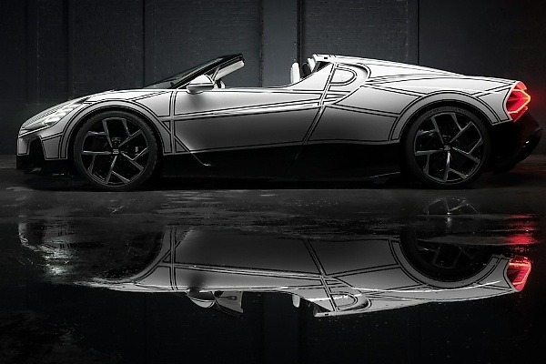 Bugatti Unveils One-off W16 Mistral ‘Blanc Éternel’ Made From White Porcelain - autojosh 