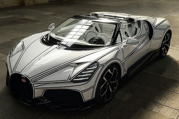 Bugatti Unveils One-off W16 Mistral ‘Blanc Éternel’ Made From White Porcelain - autojosh