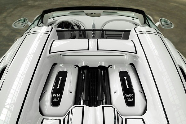 Bugatti Unveils One-off W16 Mistral ‘Blanc Éternel’ Made From White Porcelain - autojosh 
