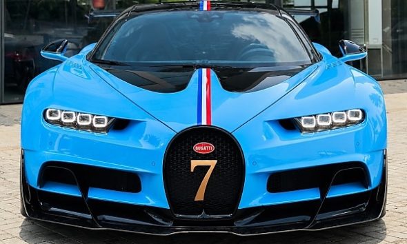 Burna Boy’s ₦9 Billion Bugatti Chiron VXX Special Edition Arrives Nigeria - autojosh