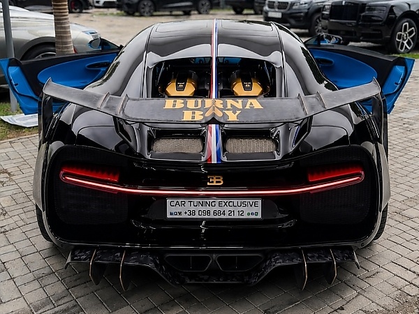 Burna Boy’s ₦9 Billion Bugatti Chiron VXX Special Edition Arrives Nigeria - autojosh