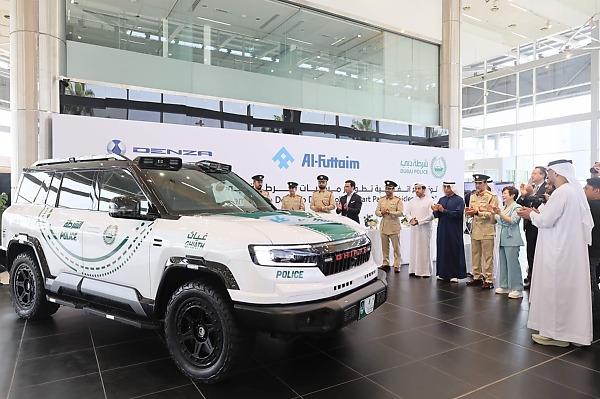 Dubai Police Unveils 2nd-Gen AI-Powered ‘Ghiath’ Smart Patrol Based On Denza B8 Hybrid SUV - autojosh