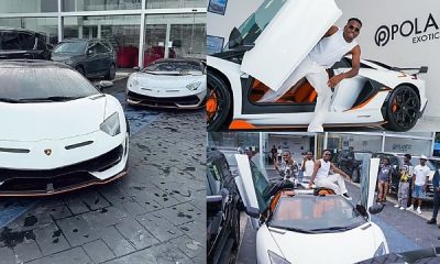₦6B Worth of Supercars: Jeff Forex And Habby Forex Takes Delivery Of Their Lamborghini Aventador SVJs - autojosh