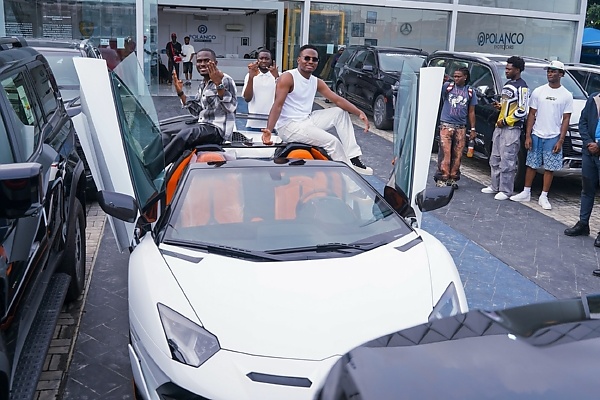 ₦6B Worth of Supercars: Jeff Forex And Habby Forex Takes Delivery Of Their Lamborghini Aventador SVJs - autojosh