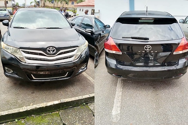 FRSC Recovers Stolen Highlander And Venza Through NVIS Database, Hands Over Suspects To Police - autojosh 