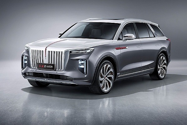Hongqi E-HS9 Luxury SUV Spotted On The Nigerian Road As Premium Chinese Cars Take Over - autojosh