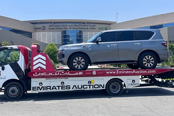 Dubai Police Impound Nissan Patrol After Driver Removed Licence Plate To Drive Over 230 km/h - autojosh