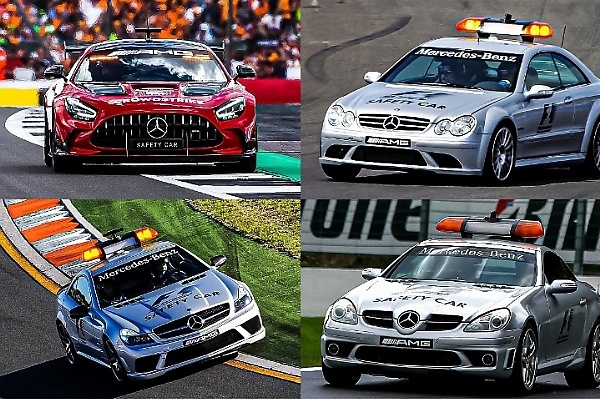 30 Years Leading the Pack: Every Mercedes-AMG F1 Safety Car Since 1996 (Photos) - autojosh