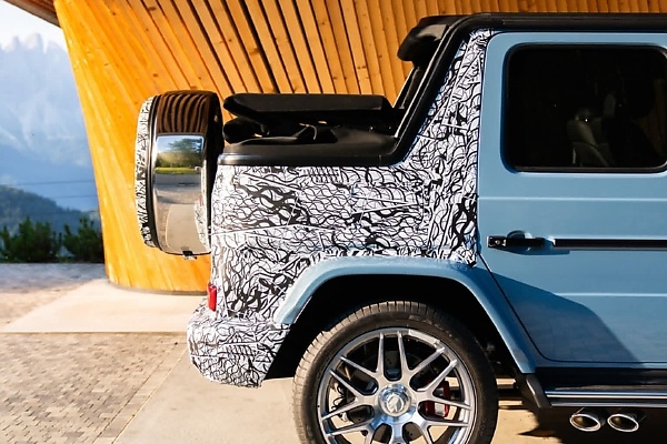 Open-air Driving : Mercedes-Benz G-Class Cabriolet Shows Off Retractable Roof - autojosh