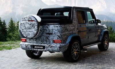 Open-air Driving : Mercedes-Benz G-Class Cabriolet Shows Off Retractable Roof - autojosh