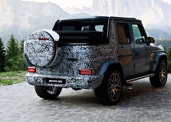 Open-air Driving : Mercedes-Benz G-Class Cabriolet Shows Off Retractable Roof - autojosh