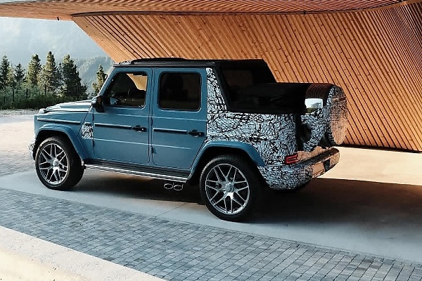 Open-air Driving : Mercedes-Benz G-Class Cabriolet Shows Off Retractable Roof - autojosh