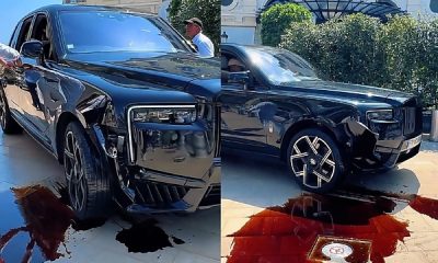 ₦1.5B Rolls-Royce Cullinan Damaged By Pop-up Security Bollard, Repair Cost Can Buy A Camry - autojosh