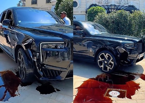 ₦1.5B Rolls-Royce Cullinan Damaged By Pop-up Security Bollard, Repair Cost Can Buy A Camry - autojosh