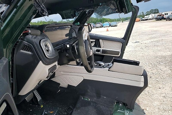 Bidding For This Stripped 2024 Mercedes-AMG G63 With No Rear End Surpasses $18,000 On Copart - autojosh 