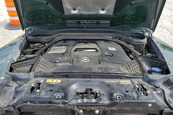 Bidding For This Stripped 2024 Mercedes-AMG G63 With No Rear End Surpasses $18,000 On Copart - autojosh 