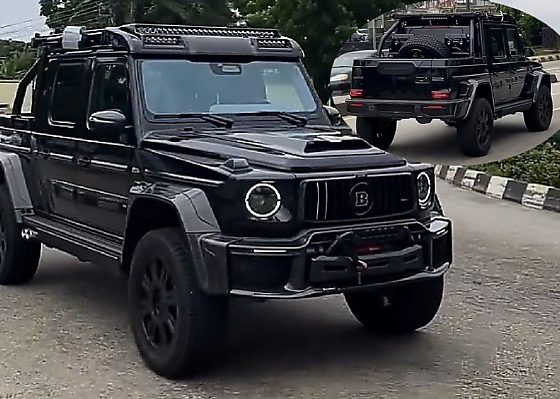 Ultimate Pickup Truck: 1-of-50 ₦2.5 Billion BRABUS 800 Adventure XLP Spotted In Lagos - autojosh