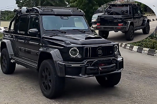 Ultimate Pickup Truck: 1-of-50 ₦2.5 Billion BRABUS 800 Adventure XLP Spotted In Lagos - autojosh