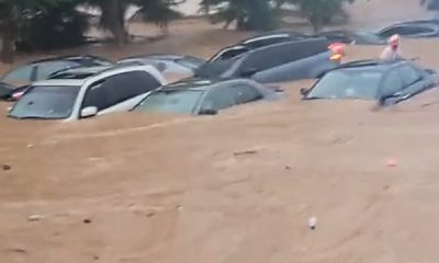 “Wike Carry ‘Rivers’ Come Abuja”: Citizens React As Flash Floods Submerge Luxury Vehicles - autojosh