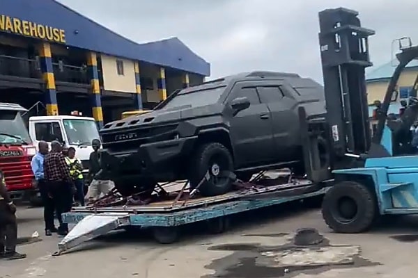 ₦1.3 Billion Armored Rezvani Vengeance Lands In Nigeria Amid Insecurity, 2027 Elections - autojosh