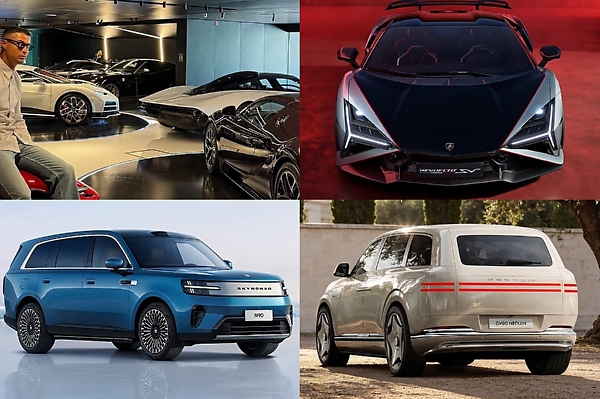 CR7’s $40M Car Collection, Lamborghini Revuelto SV, Xiaomi SkyNomad Series, Genesis GV90, News In August - autojosh