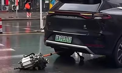 BYD Tang’s Rear Motor Detaches While Driving Through Flooded Road In China, Automaker Explains Why - autojosh