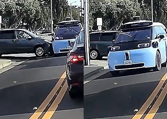 Moment Car Crashes Into Waymo Driverless Car As Online Users Blame Human Driver - autojosh