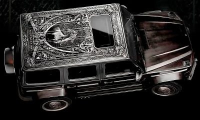 ₦5.6 Billion ($3.5M) G-Stallion: Carlex Unveils One-Off G-Wagon With Horse-Inspired Roof Artwork - autojosh