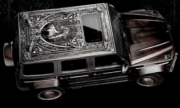₦5.6 Billion ($3.5M) G-Stallion: Carlex Unveils One-Off G-Wagon With Horse-Inspired Roof Artwork - autojosh