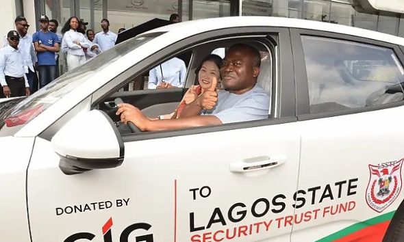 CIG Motors Donates 10 Vehicles Worth Over ₦300 Million To Lagos State Security Trust Fund - autojosh