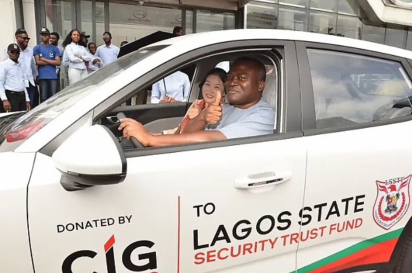 CIG Motors Donates 10 Vehicles Worth Over ₦300 Million To Lagos State Security Trust Fund - autojosh