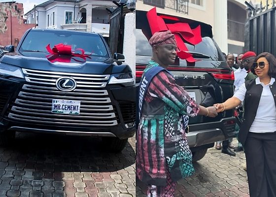 Dangote Cement Rewards Top Distributor With New 2026 Lexus LX700h Worth Over ₦400 Million - autojosh