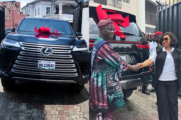 Dangote Cement Rewards Top Distributor With New 2026 Lexus LX700h Worth Over ₦400 Million - autojosh