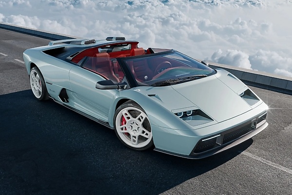Eccentrica V12 Roadster Reimagines Lamborghini Diablo As A Roofless Supercar, Limited To 19 Units - autojosh 