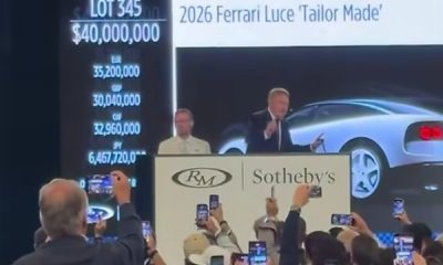 The First Ferrari Luce Sells For A Staggering $40 Million - autojosh