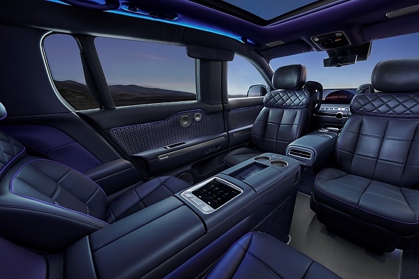 Genesis Unveils GV90 Flagship SUV With Coach Doors, Swiveling Seats, 24-Inch Pop-Up Screen - autojosh