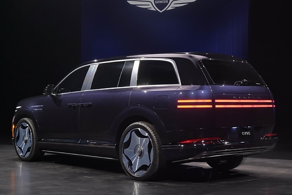 Genesis Unveils GV90 Flagship SUV With Coach Doors, Swiveling Seats, 24-Inch Pop-Up Screen - autojosh