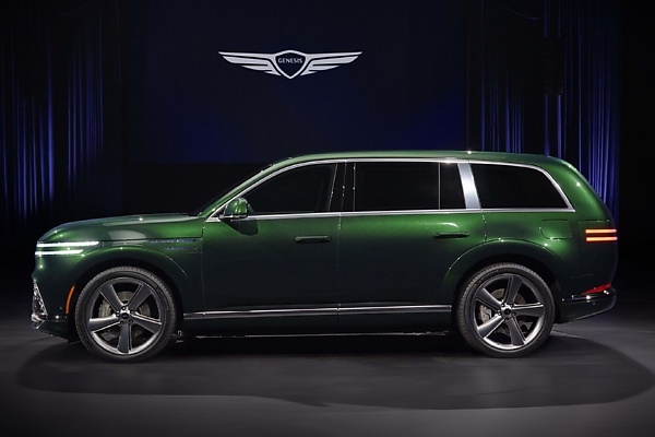 Genesis Unveils GV90 Flagship SUV With Coach Doors, Swiveling Seats, 24-Inch Pop-Up Screen - autojosh